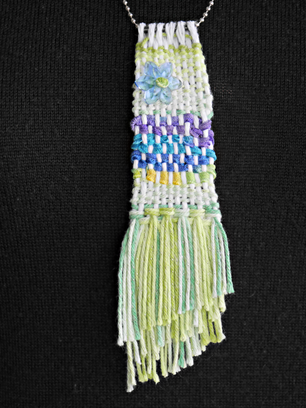 DIY Woven Statement Necklace Tutorial – FanningSparks