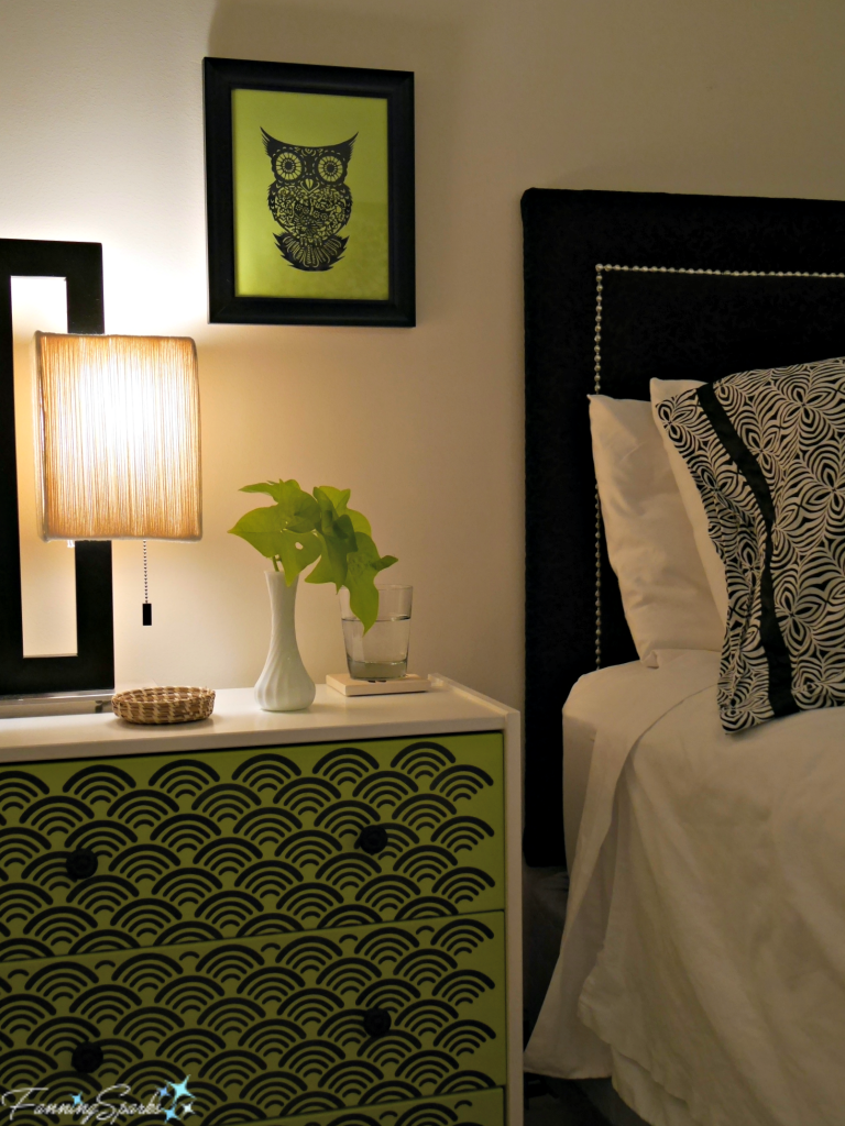 Pops of green in my Atlanta condo @FanningSparks