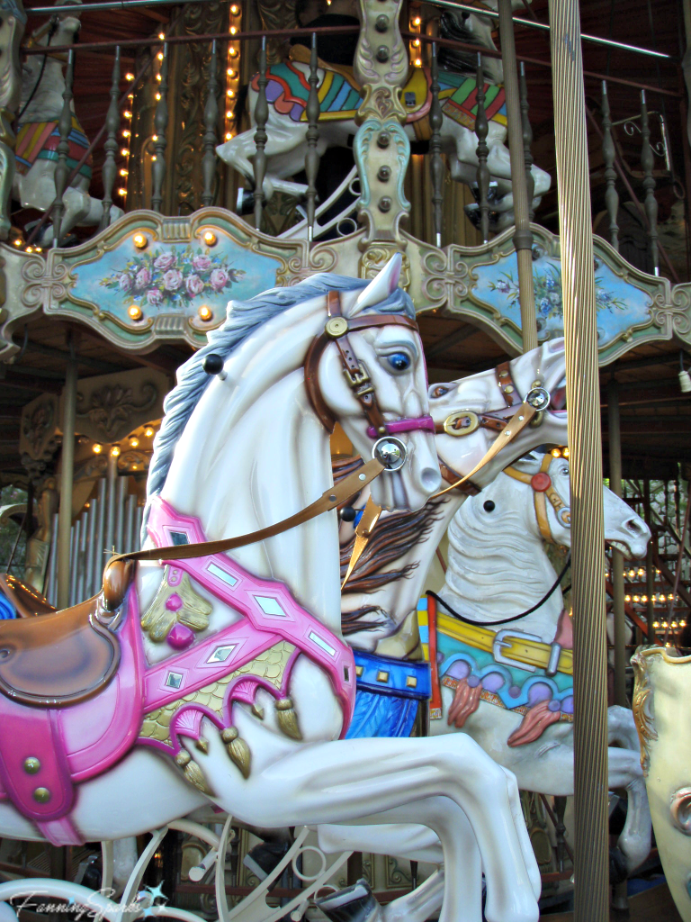 Eiffel Tower Carousel horses in Paris France @FanningSparks