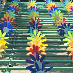Joyful pinwheels spinning at Cornerstone Gardens in Sonoma California @FanningSparks