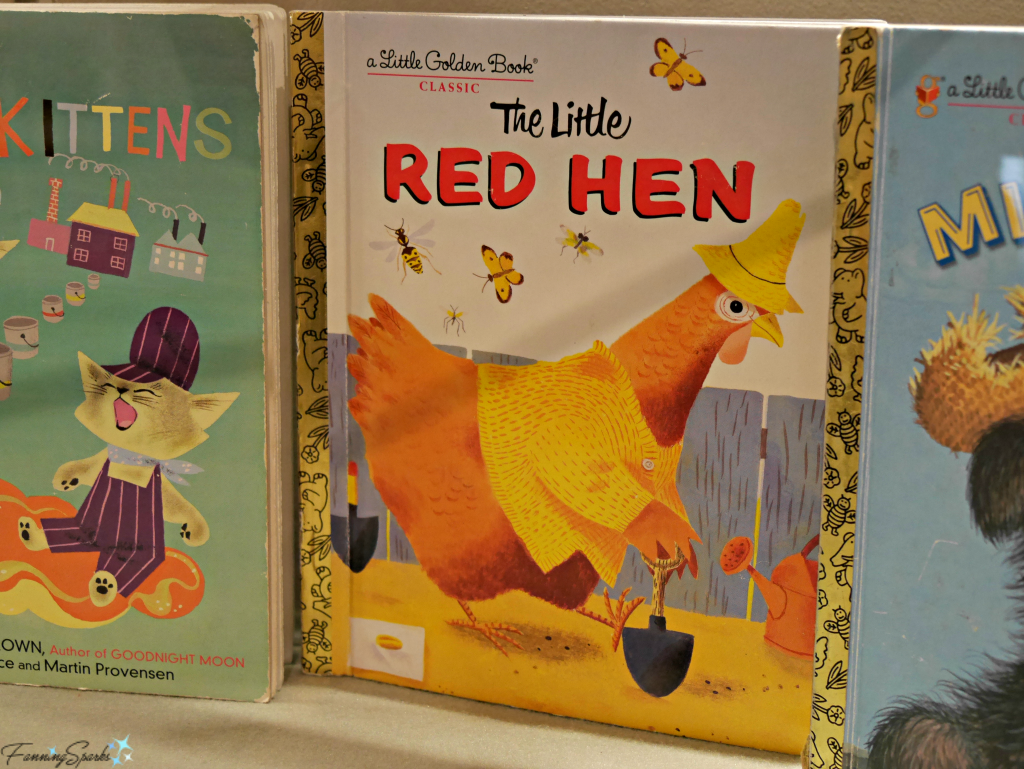 Little Golden Book - The Little Red Hen book cover @FanningSparks