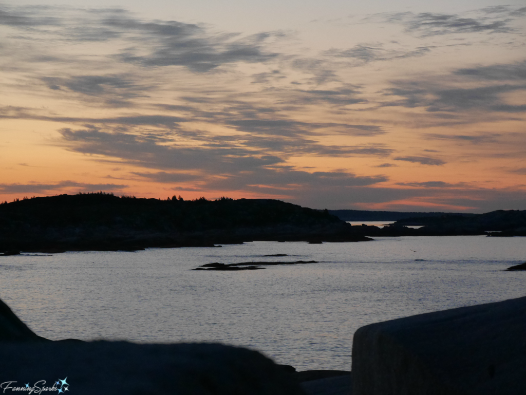 Magic Hour at Peggy's Cove. @FanningSparks