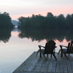 Enjoying sunrise from the dock. @FanningSparks