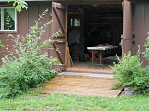 An Empty Barn is the Ideal Working Area. @FanningSparks