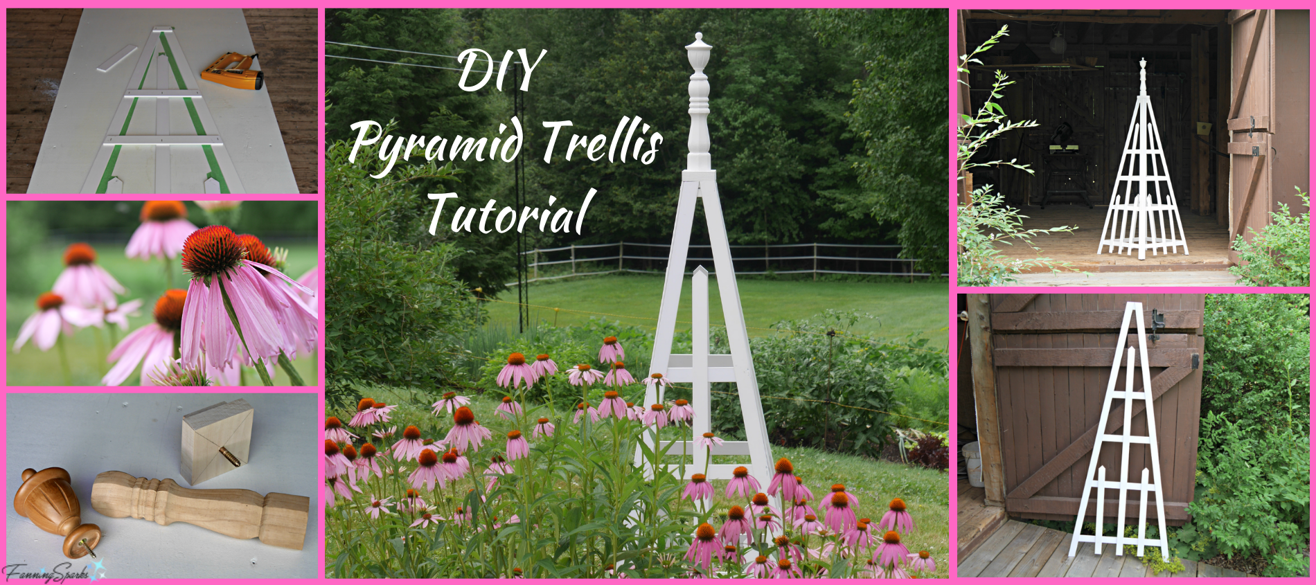 DIY Painter's Pyramid Stands - Ideas for the Home