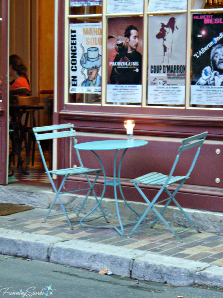 Small Cafe in Giverny France. @FanningSparks