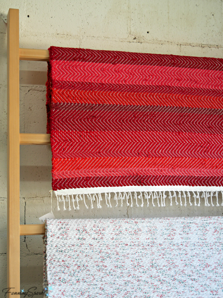 Hand Woven Rugs by MaryJo Lanik. @FanningSparks