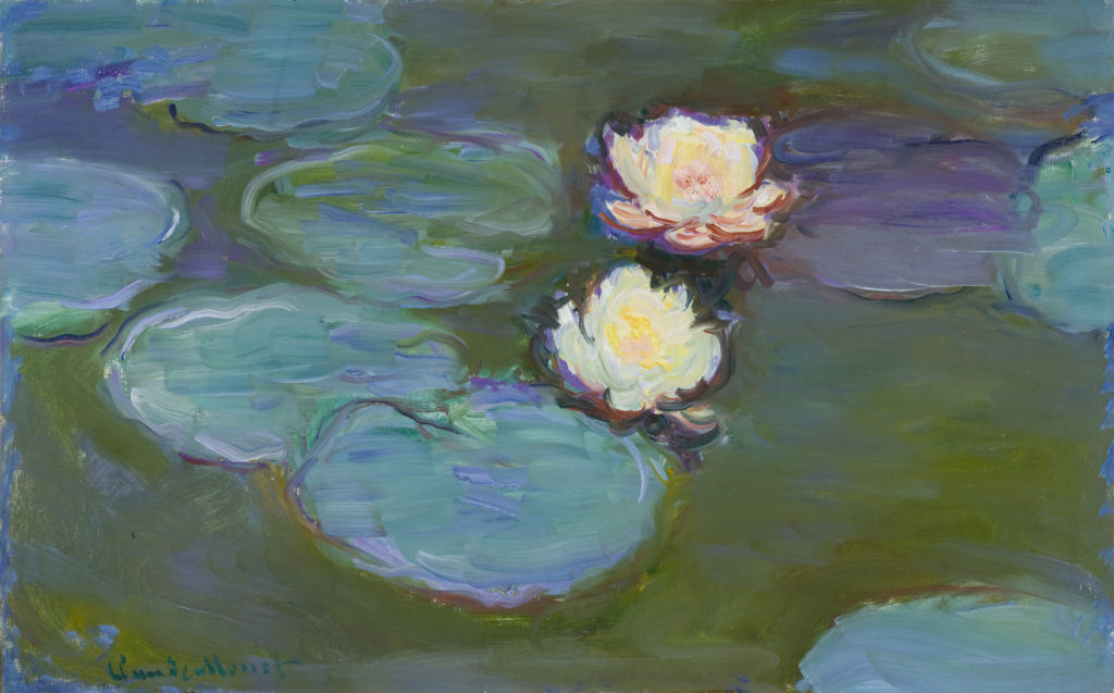 Nympheas by Claude Monet, France, circa 1897-1898. @FanningSparks