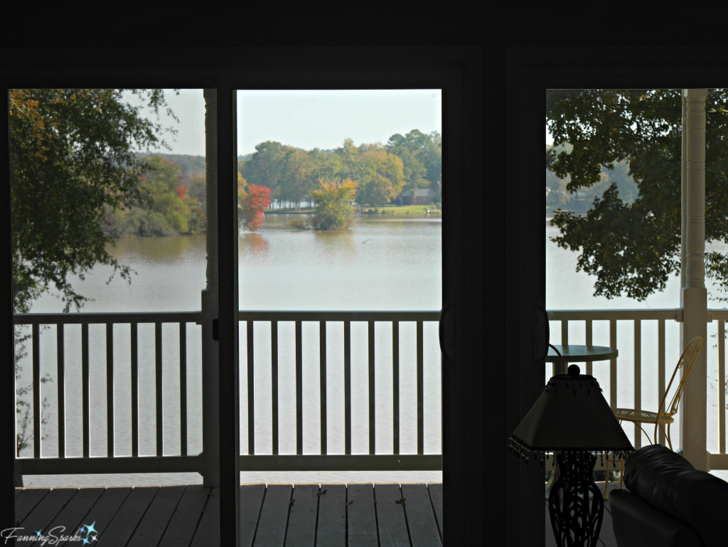 View of Lake Oconee from front entry. @FanningSparks