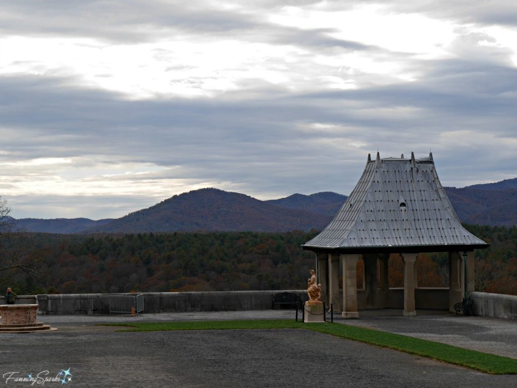 Biltmore Surrounded by the Beautiful Blue Ridge Mountains. #FanningSparks