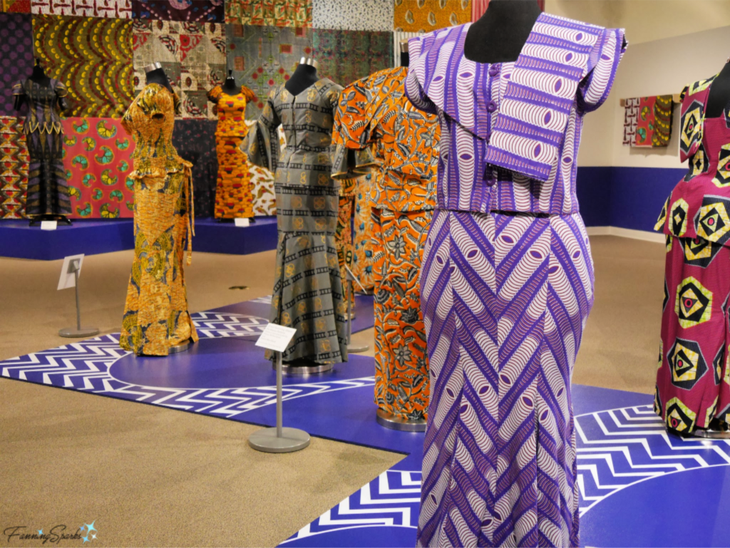 Wandering Spirit: African Wax Prints at Ruth Funk Center for Textile Arts 1.   @FanningSparks