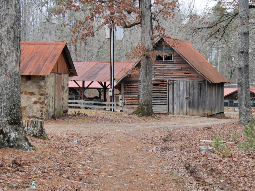 Time-worn Buildings at John C Campbell Folk School.   @FanningSparks