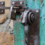 Ram's Head Door Handle at the John C Campbell Folk School. @FanningSparks