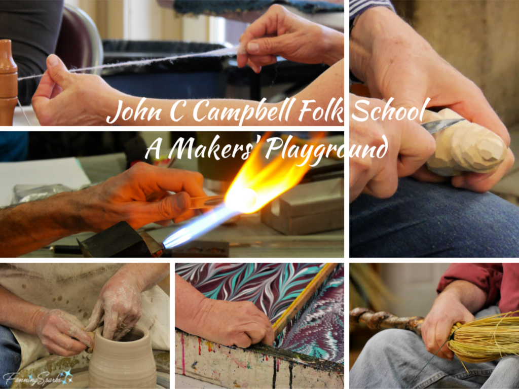 The John C Campbell Folk School is a Makers' Playground.   @FanningSparks