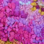 Beautiful Colors on Deanne Fitzpatrick Hooked Rug. @FanningSparks