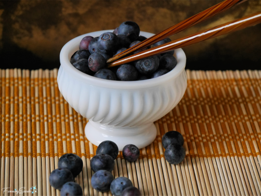 Fresh blueberries from Doe Creek U-Pick Farms.   @FanningSparks