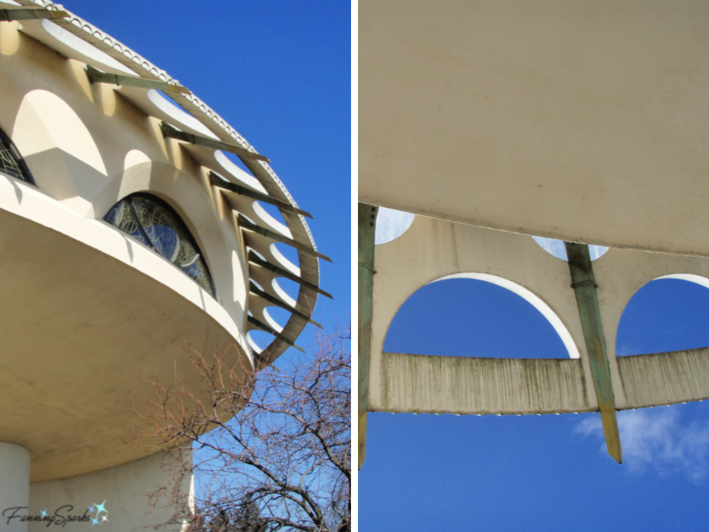 Circles at Greek Orthodox Church in Milwaukee WI by Frank Lloyd Wright.   @FanningSparks