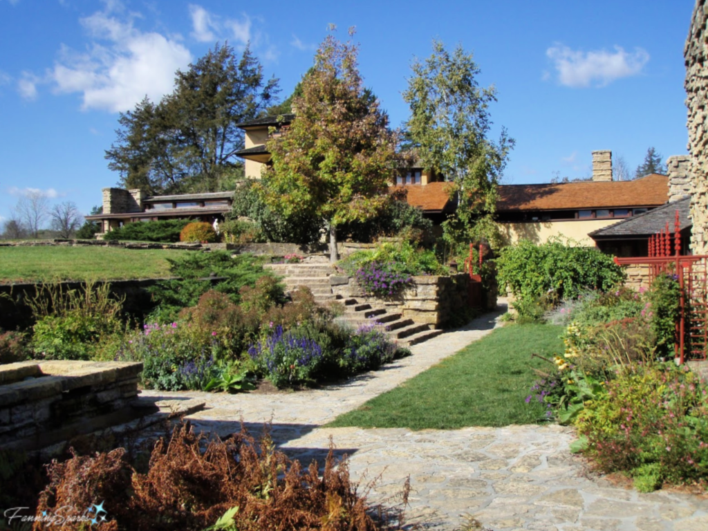 Taliesin in Spring Green Wisconsin by Frank Lloyd Wright.   @FanningSparks