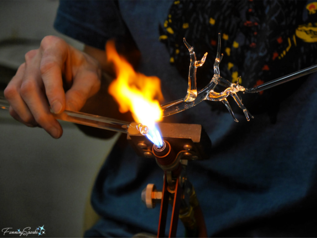 Flame Adjustment Lampworking Glass Torch 