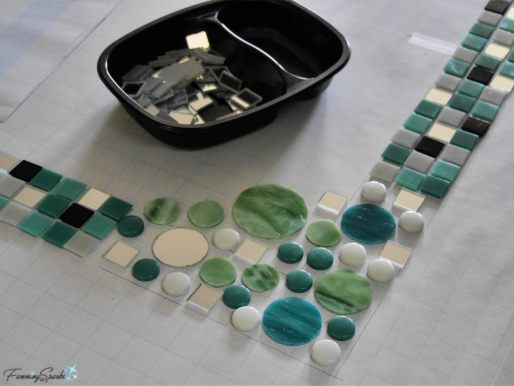 Designing the Layout for Mosaic Mirrors by FanningSparks.   @FanningSparks