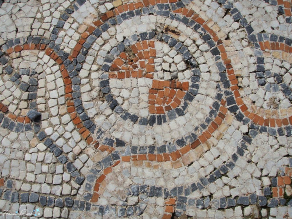 Closeup of Ancient Mosaic Floors at Ruins of Ephesus in Turkey. @FanningSparks