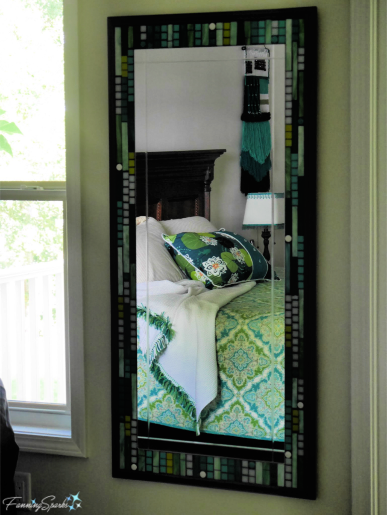 Custom Made Full Length Mosaic Mirror by FanningSparks.   @FanningSparks