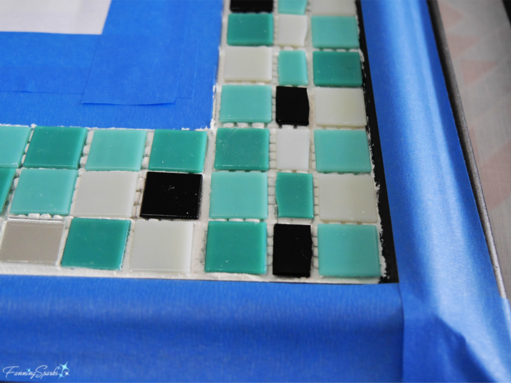 Tiles in Thinset Mortar.  @FanningSparks
