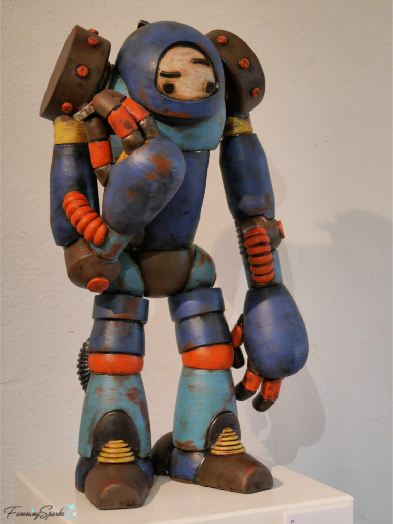 Analytic Robot by Michael Klapthor.   @FanningSparks