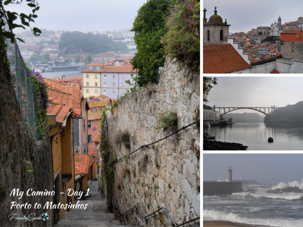 My Camino Day 1 - From Porto to Matosinhas Portugal.   @FanningSparks