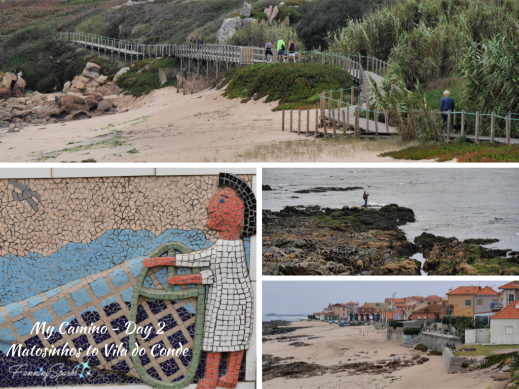 My Camino Day 2 - From Matosinhos to Vila do Conde. Portugal. @FanningSparks