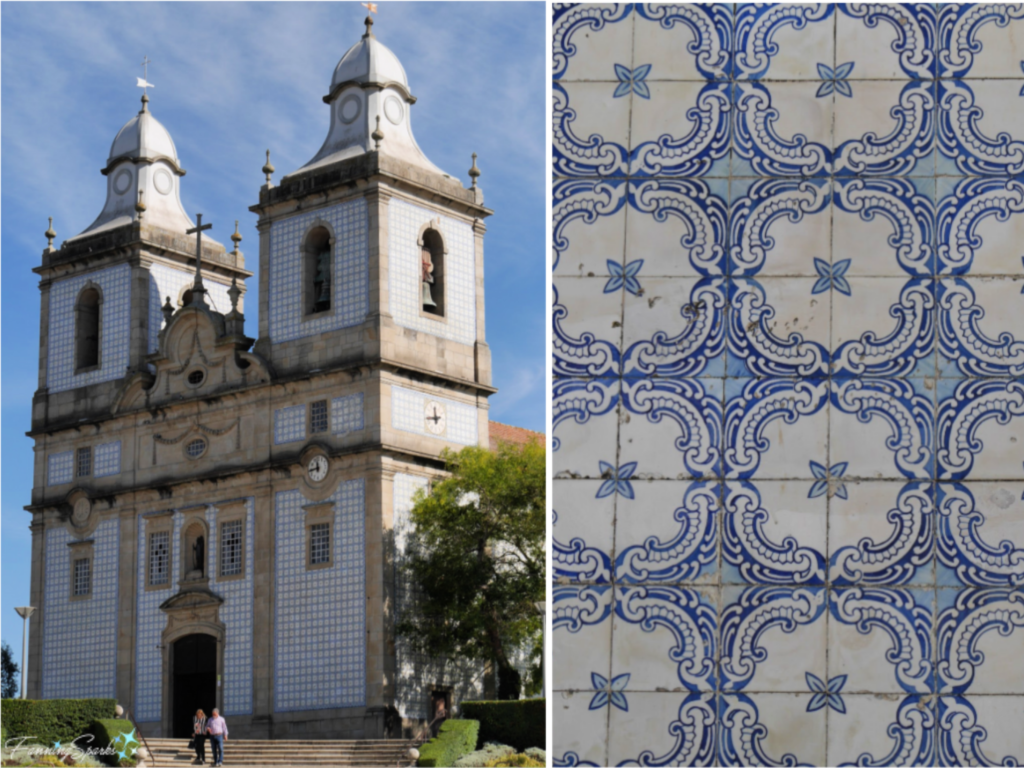 Portuguese Tiles/ Azulejo on Church in Ovar.   @FanningSparks