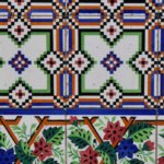 Portuguese Tiles/ Azulejo Brilliant Color and Energetic Pattern. @FanningSparks
