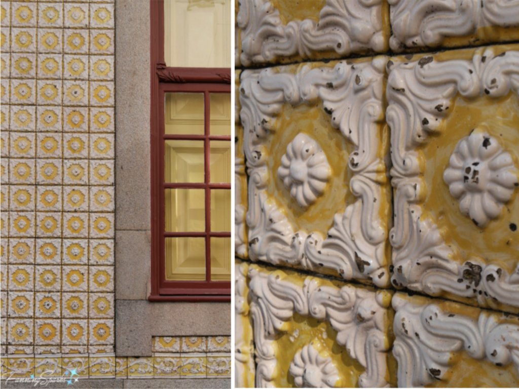 Portuguese Tiles/ Azulejos on a Home in Ovar.   @FanningSparks