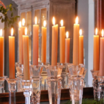 Candlelight at the Brick Cottage during Madison Holiday Tour of Homes @FanningSparks