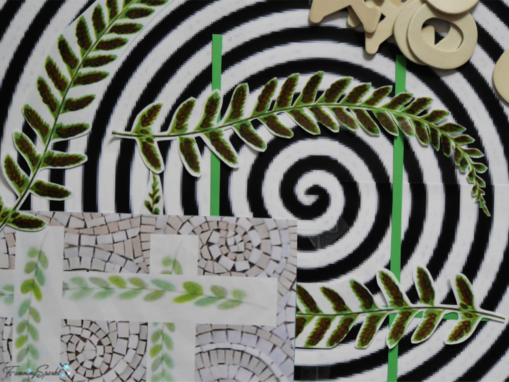 Design Elements for my OOAK Mosaic Serving Tray.   @FanningSparks