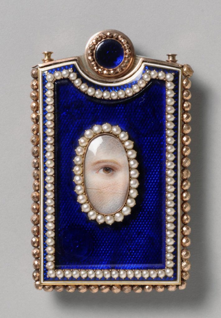 Memorandum Case with Portrait of Womans Left Eye – Philadelphia Museum of Art