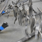 Stainless Steel Leaves wip - Gateway Willow Tree Arch by Corrina Sephora @FanningSparks