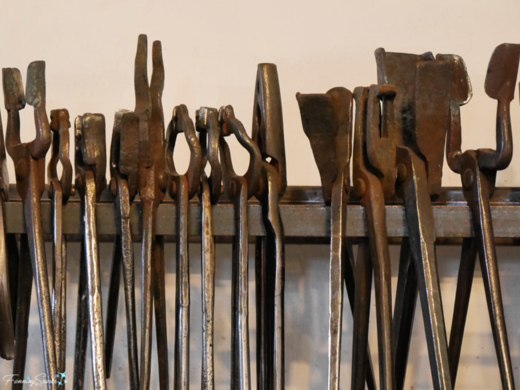 Metalworking Tools in Corrina Sephora’s Studio   @FanningSparks
