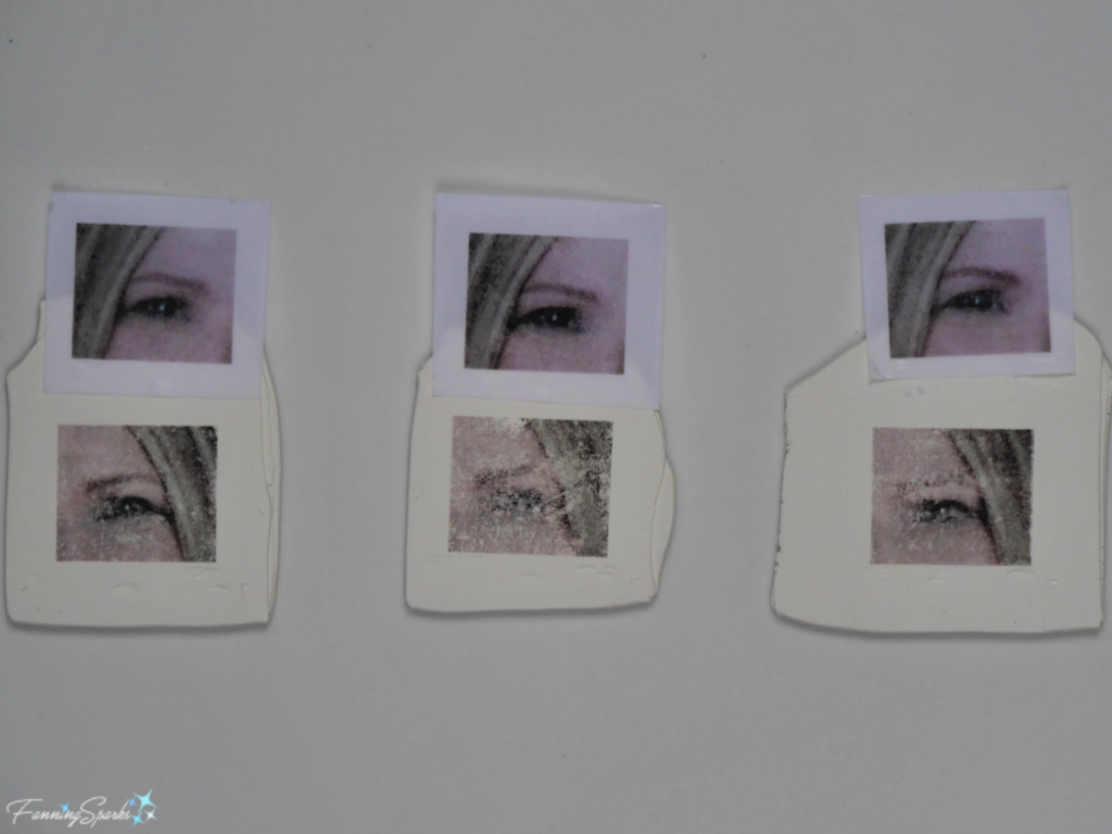 Transferred Images - - DIY Eye Miniature Pin Tutorial   @FanningSparks