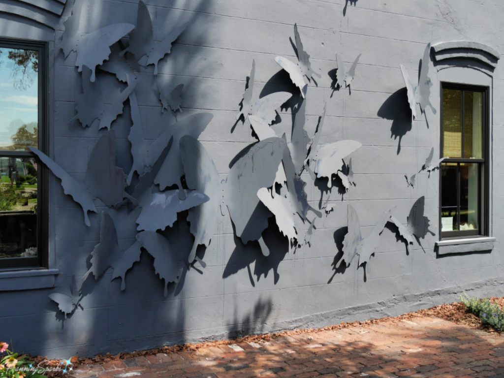 Butterfly Wall by Punk Me Tender on Amelia Island, Florida, USA   @FanningSparks