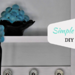 Simple Wall Shelf DIY Tutorial @FanningSparks