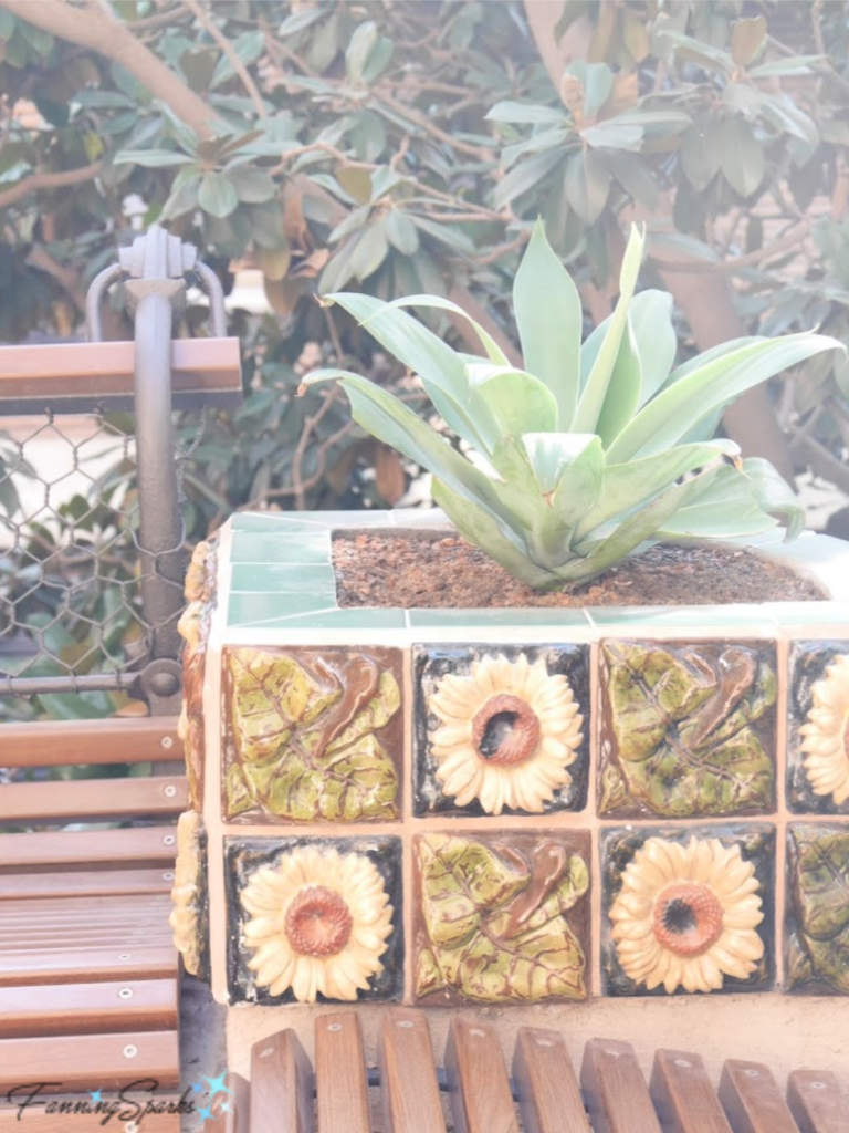 Sunflower Flower Boxes at Casa Vicens    @FanningSparks
