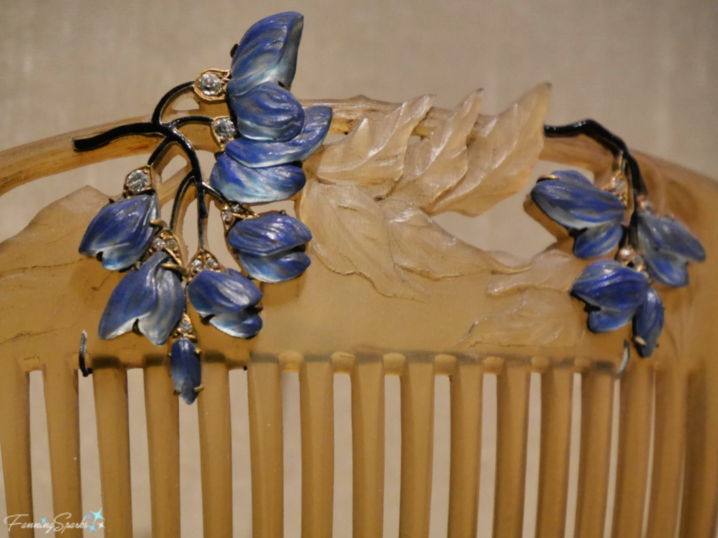 Wisteria Hair Comb by Rene Lalique   @FanningSparks