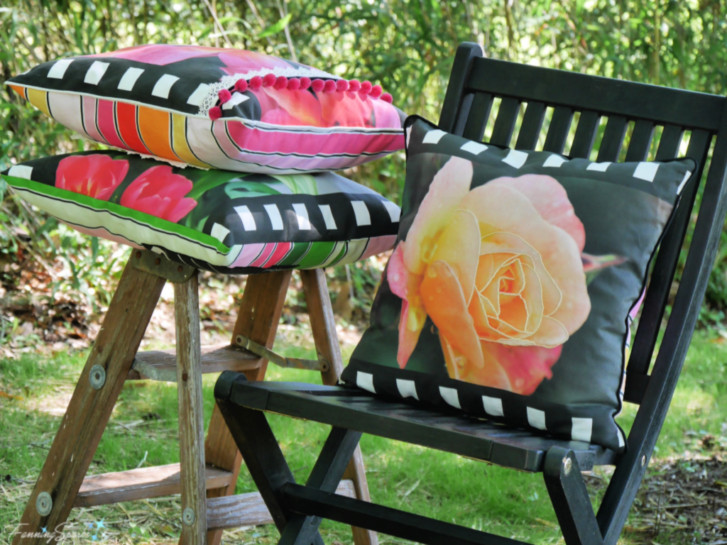 Pillow Designs from FanningSparks’ Floral World Tour Collection   @FanningSparks