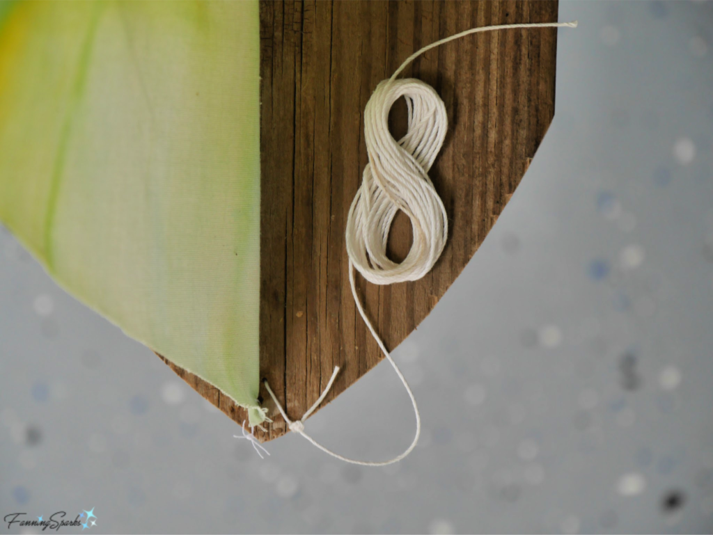 String Attached to Stern for Landlubber’s Toy Sailboat   @FanningSparks