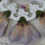 Pressed Flower Girls Artwork @FanningSparks