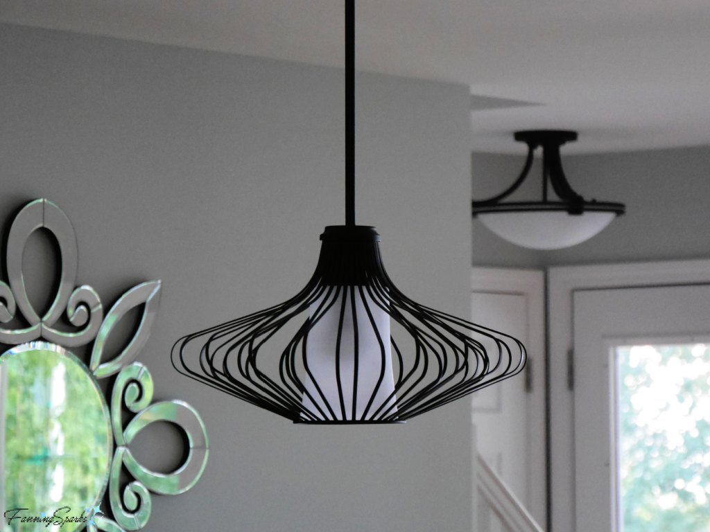 New Over Counter and Entryway Light Fixtures   @FanningSparks