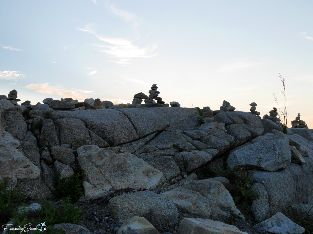 Stone Stacks at Peggy’s Cove   @FanningSparks