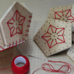 Starry Stitched Sphere Project In Progress @FanningSparks
