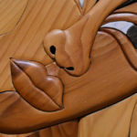 Tranquility Detail Intarsia by Jeffrey Waller @FanningSparks